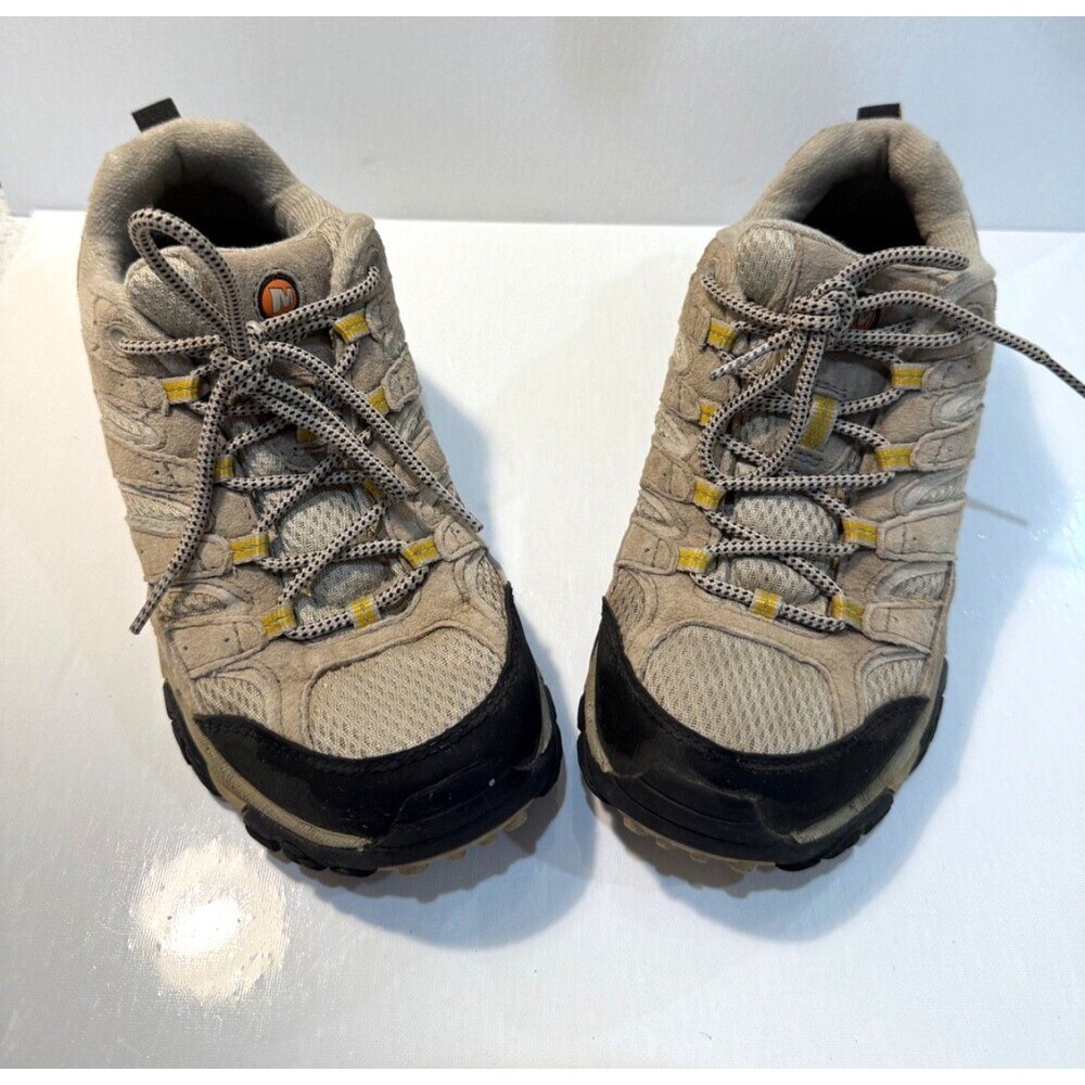 Merrell Moab 2 Ventilator Womens Trail Hiking Shoes Taupe J06020 Size 8 Brown